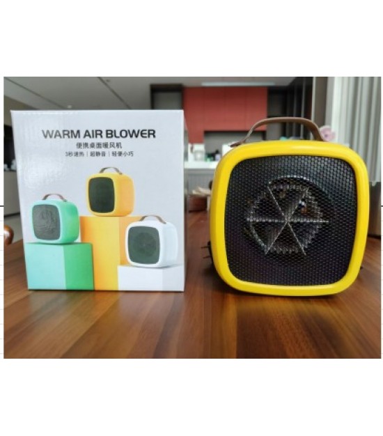 Mini Portable Electric Desktop Warm Air Blower Fan with Handle. 3060 Units